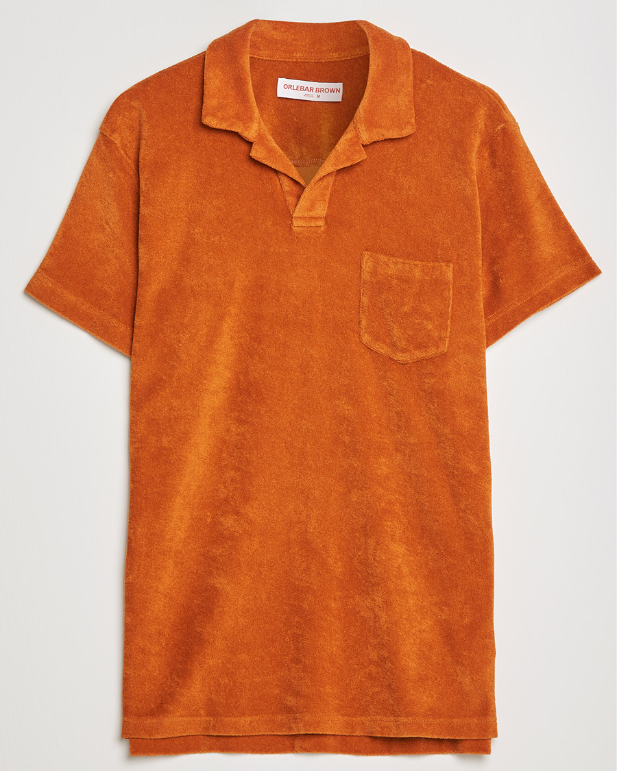 Herre | Pikéer | Orlebar Brown | Terry Polo Amber
