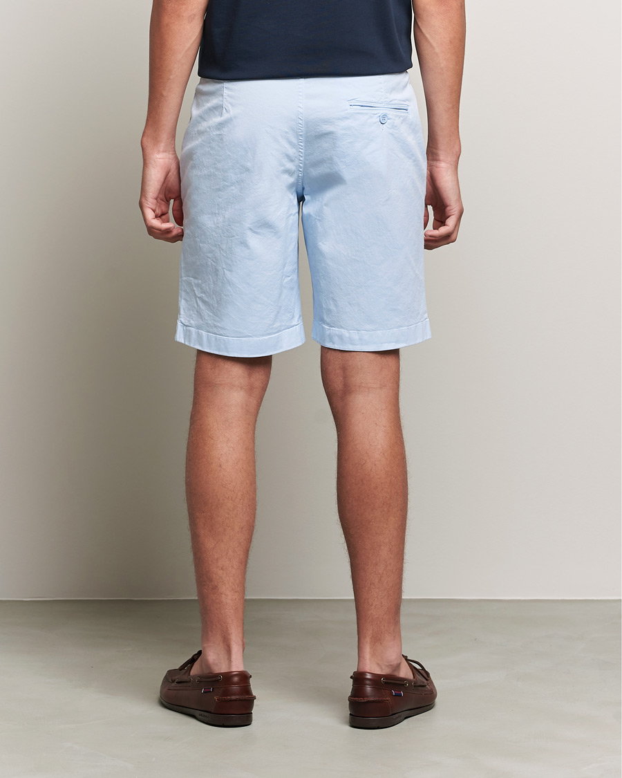 Herre | Shorts | Orlebar Brown | Dane Cotton Twill Shorts Ice Blue