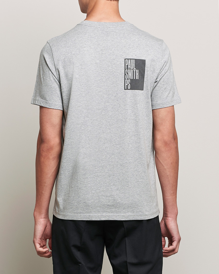 Herre | T-Shirts | PS Paul Smith | Organic Cotton Tee Grey