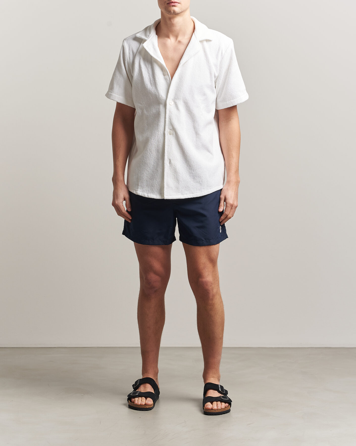 Herre | PS Paul Smith Zebra Swimshorts Navy | Paul Smith | PS Zebra Swimshorts Navy
