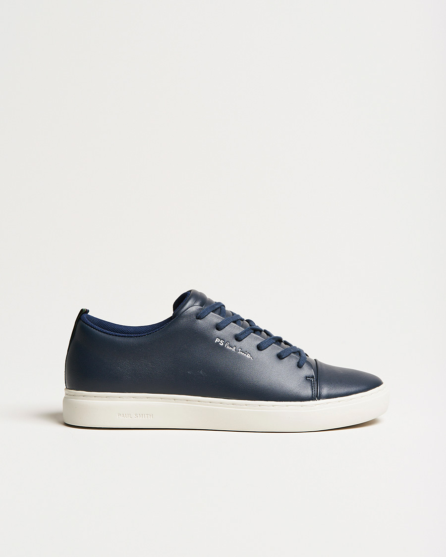 Herre | Sneakers | PS Paul Smith | Lee Cap Toe Leather Sneaker Navy