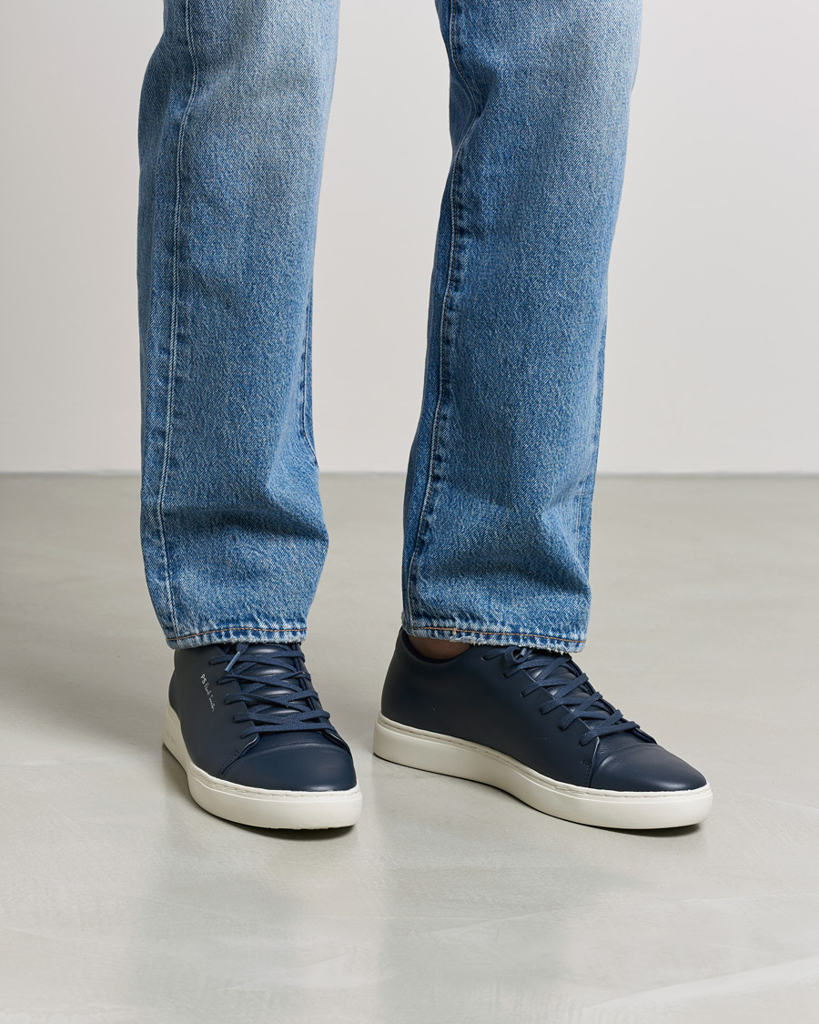 Herre | Sneakers | PS Paul Smith | Lee Cap Toe Leather Sneaker Navy
