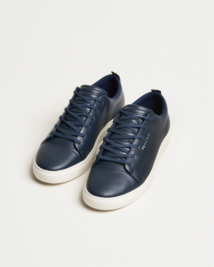 Herre | Sneakers | PS Paul Smith | Lee Cap Toe Leather Sneaker Navy