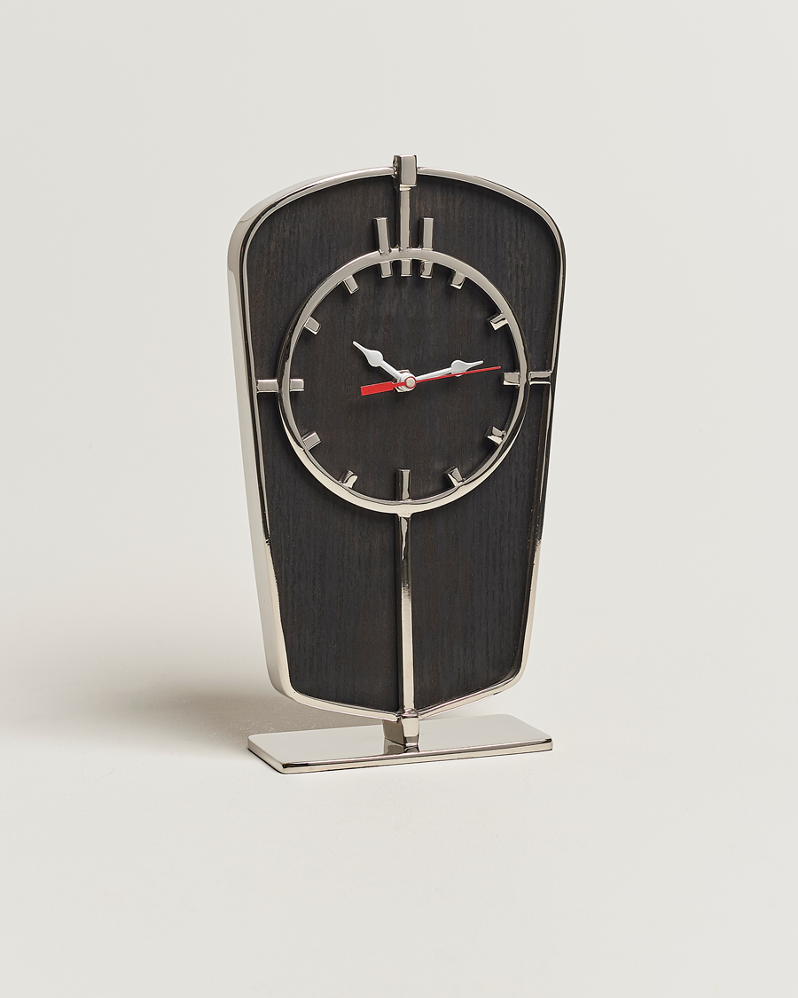 Herre | Pyntegjenstander | Authentic Models | Art Deco Desk Clock Silver