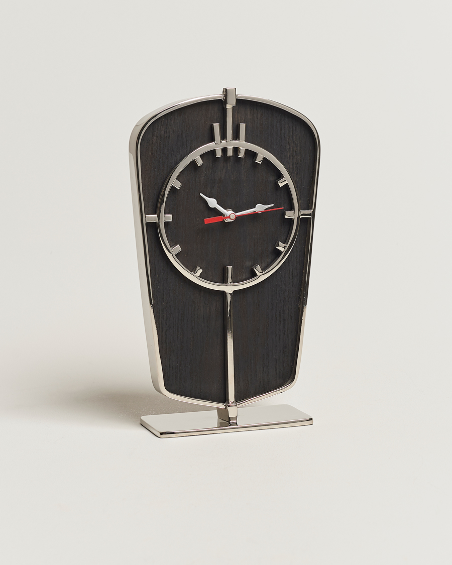 Herre | Authentic Models Art Deco Desk Clock Silver | Authentic Models | Art Deco Desk Clock Silver