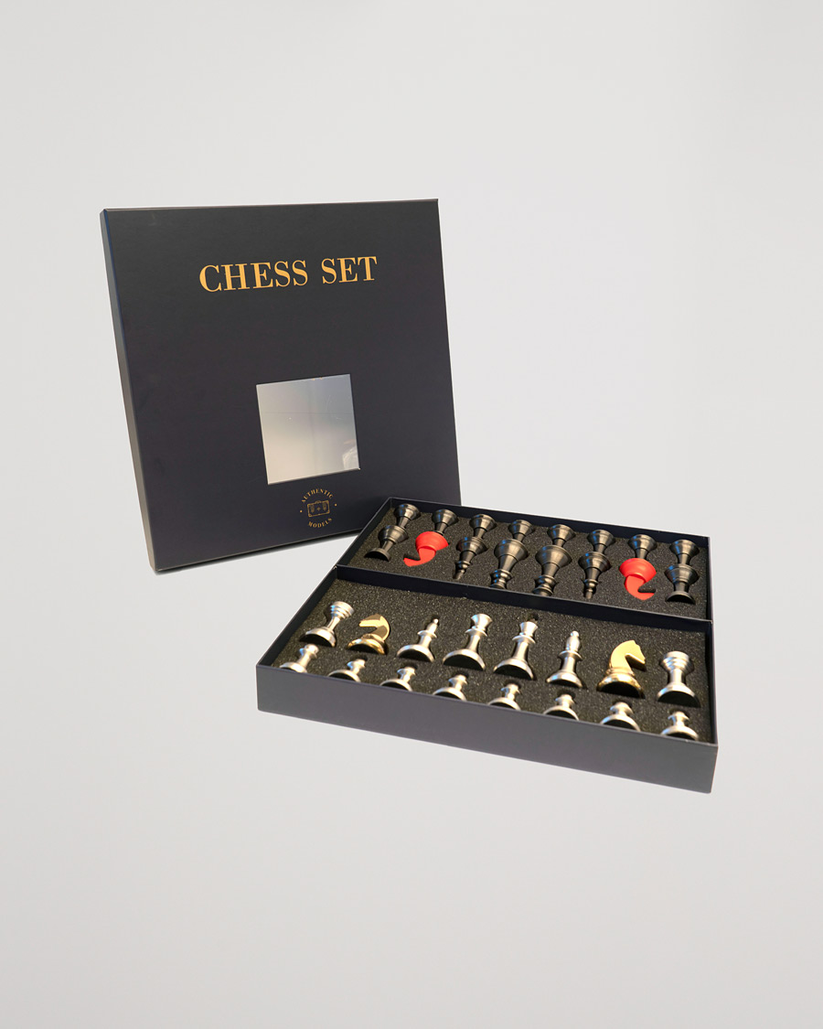 Herre | Spill og fritid | Authentic Models | Chess Set Metal