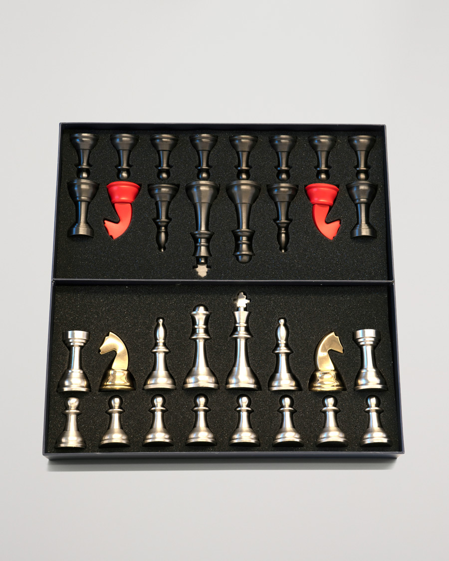 Herre | Til den stilfulle | Authentic Models | Chess Set Metal 