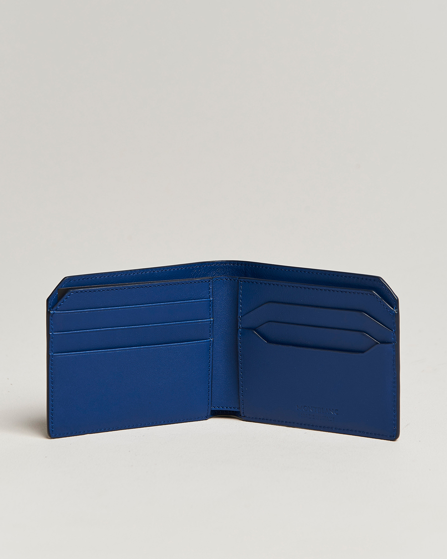 Herre |  | Montblanc | Meisterstück Selection Soft Wallet 6cc Cobalt Blue