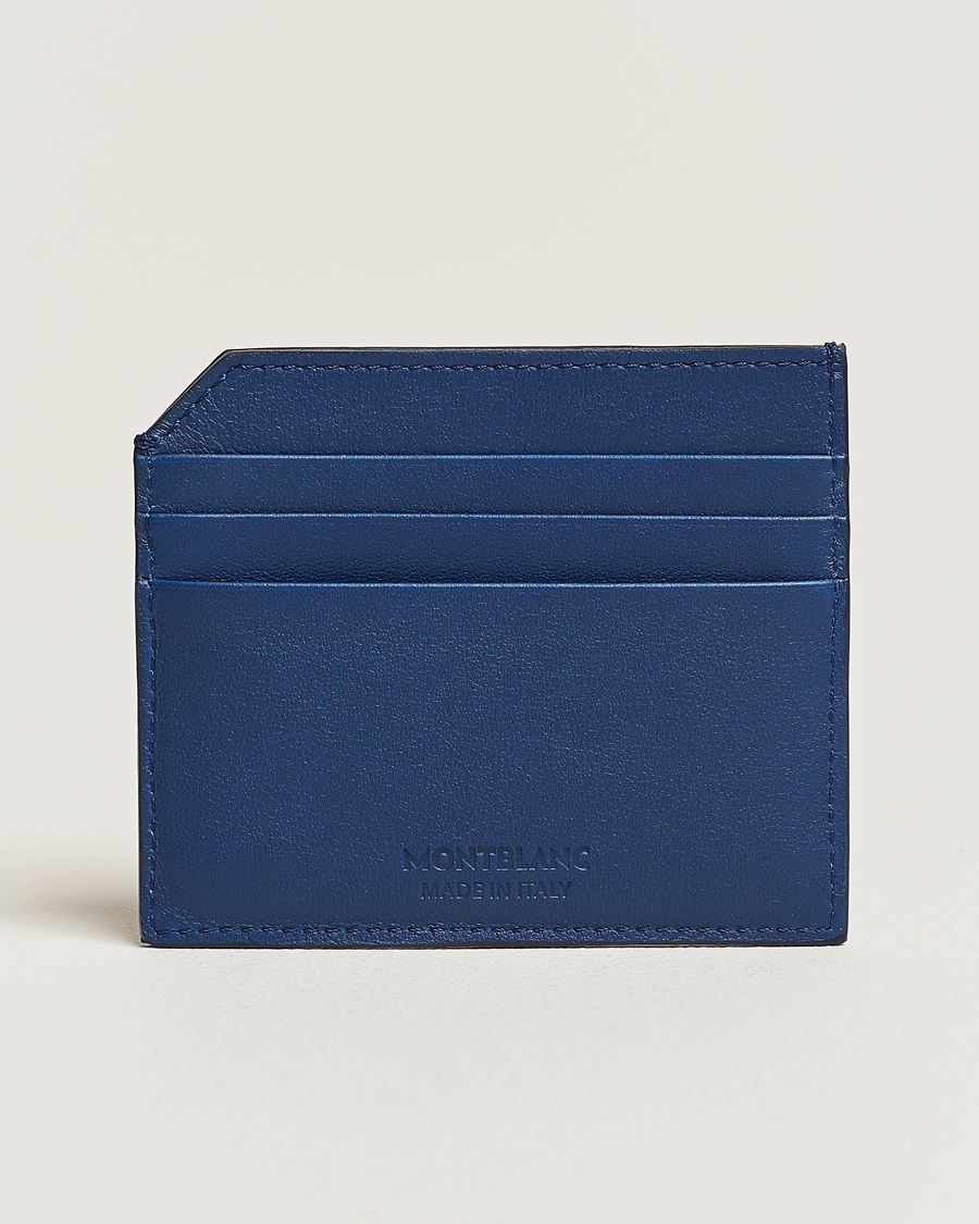Herre | Lommebøker | Montblanc | Meisterstück Selection Soft Card Holder 6cc Cobalt Blue