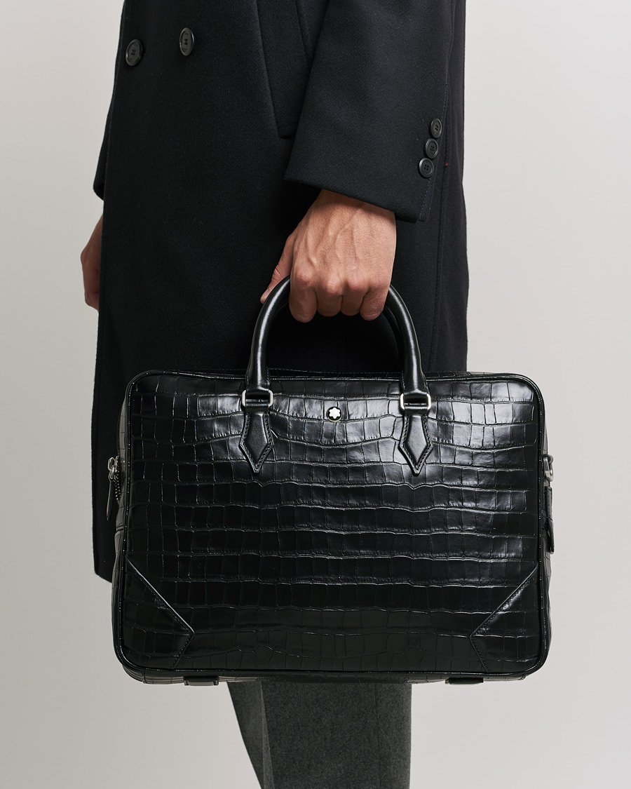 Herre |  | Montblanc | Meisterstück Selection Document Case Black