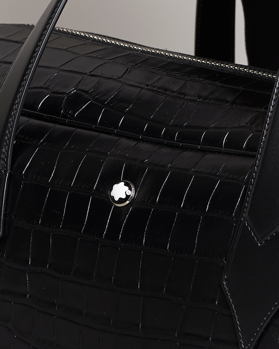 Herre | Montblanc Meisterstück Selection Leather Duffle Black | Montblanc | Meisterstück Selection Leather Duffle Black
