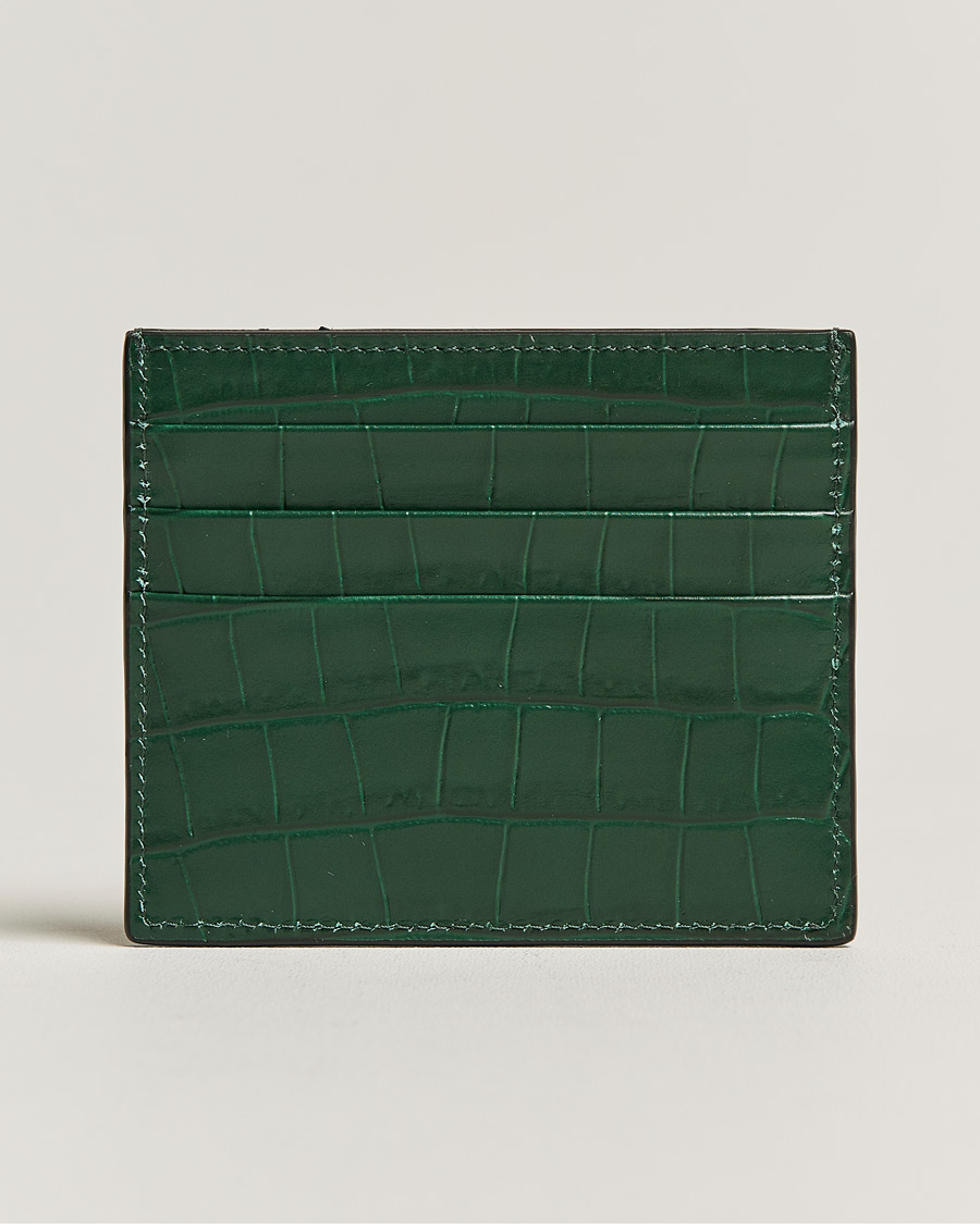 Herre | Montblanc Meisterstück Selection Card Holder 6cc Green | Montblanc | Meisterstück Selection Card Holder 6cc Green