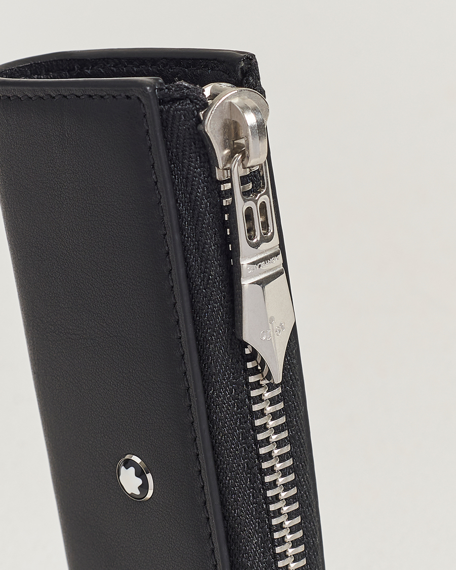 Herre | Penner | Montblanc | Meisterstück 1-Pen Pouch Heritage Rouge Et Noir Black