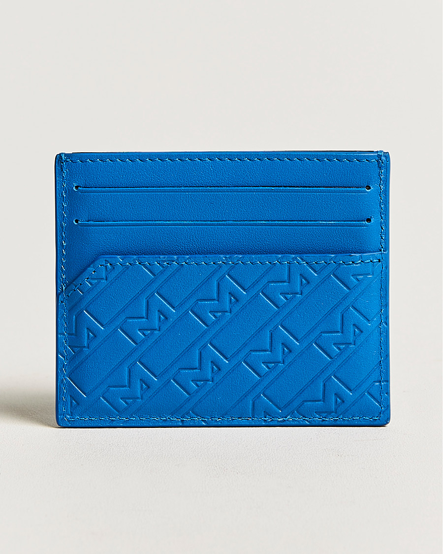 Herre | | Montblanc | M Gram Leather Card Holder 6cc Blue
