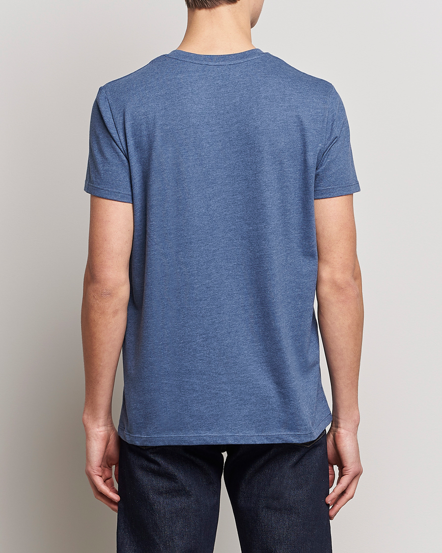 Herre | T-Shirts | A.P.C. | VPC Neon Short Sleeve T-Shirt Marine