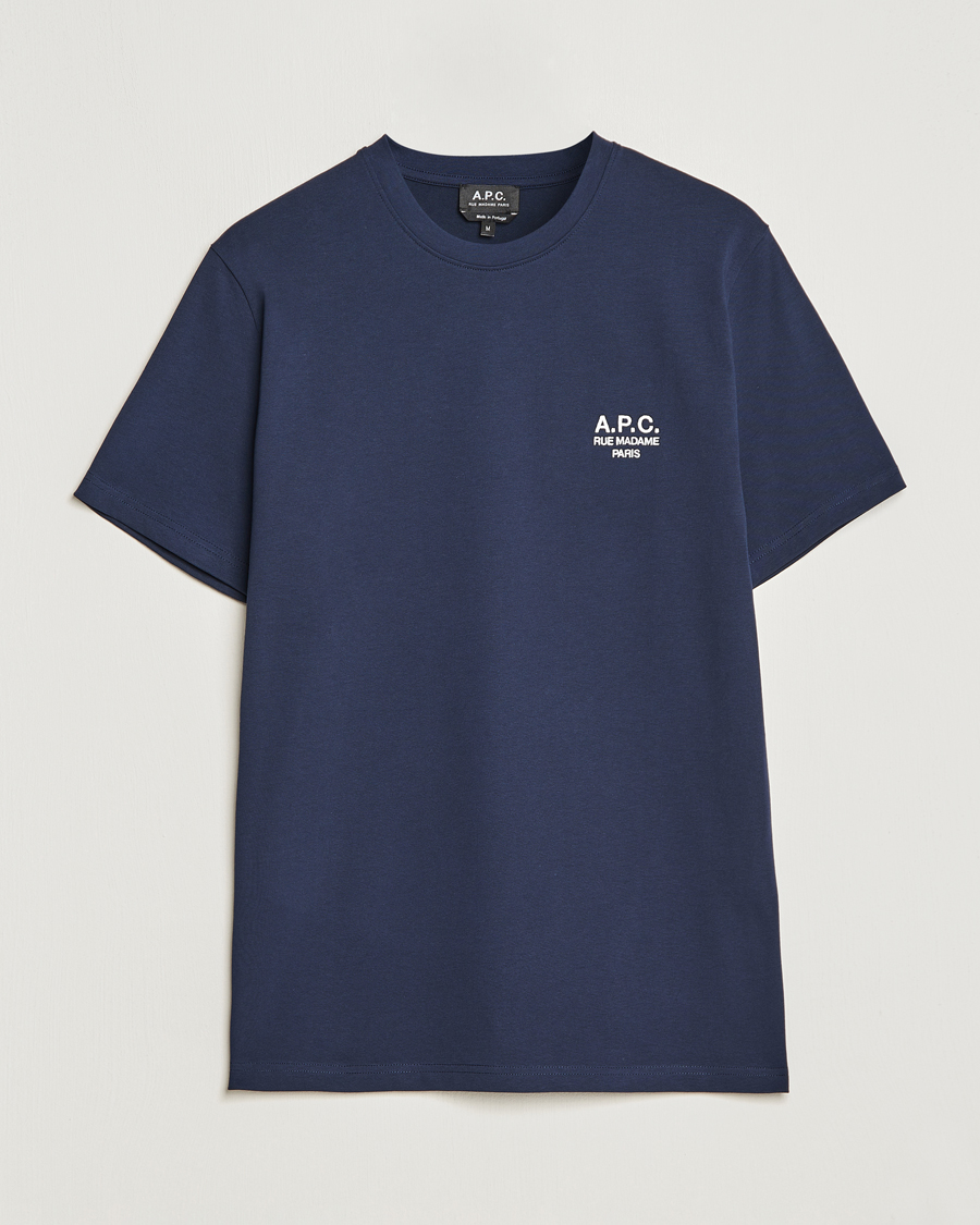 Herre | | A.P.C. | Raymond T-Shirt Navy