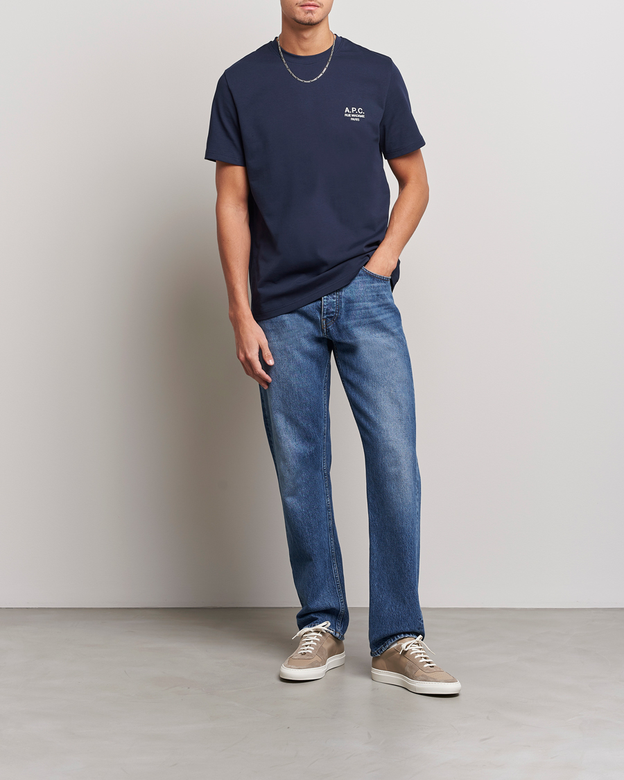 Herre | T-Shirts | A.P.C. | Raymond T-Shirt Navy