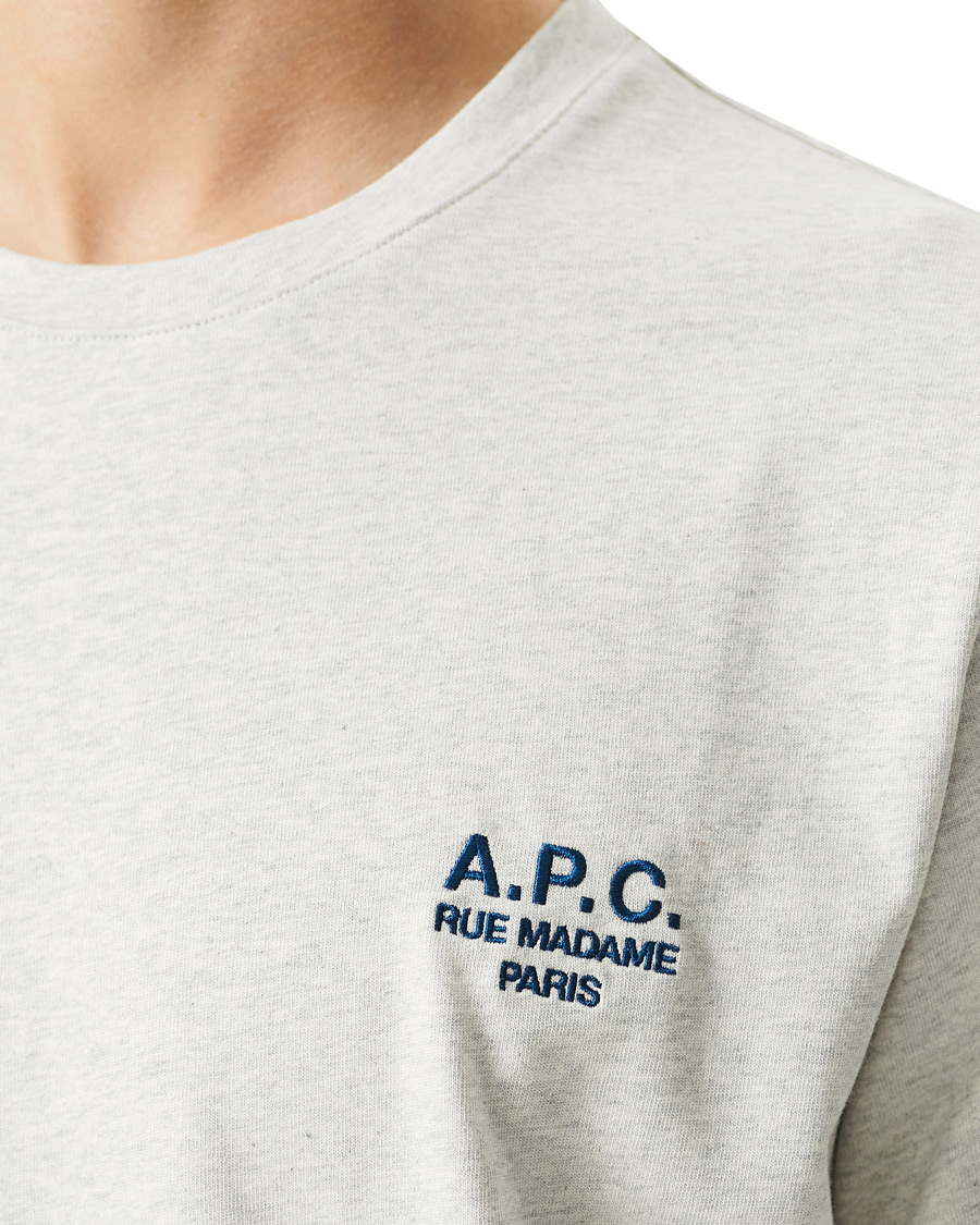 Herre | T-Shirts | A.P.C. | Raymond T-Shirt Heather Grey