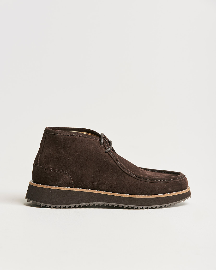 Herre | A.P.C. Desert Boots Dark Brown Suede | A.P.C. | Desert Boots Dark Brown Suede