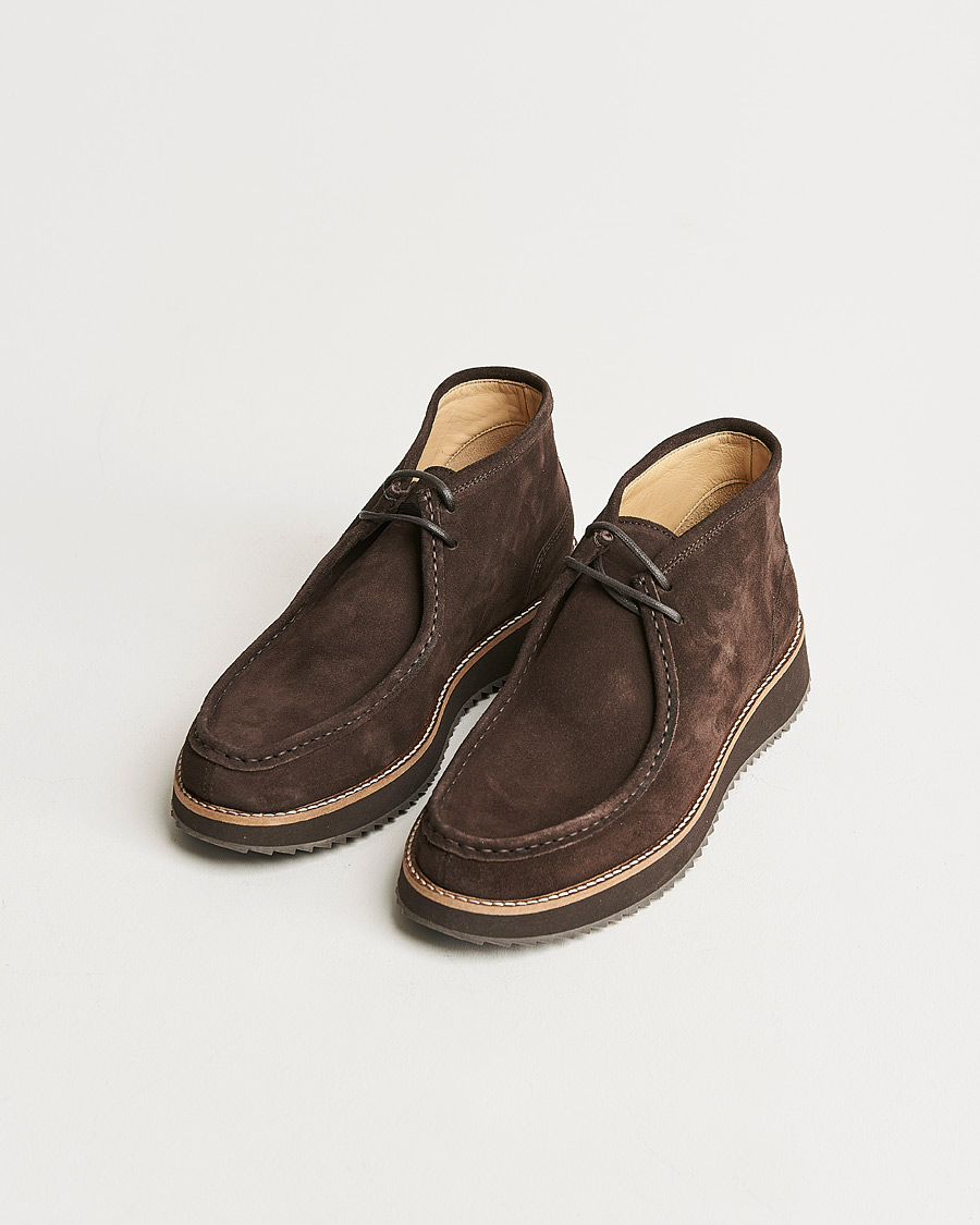 Herre | A.P.C. Desert Boots Dark Brown Suede | A.P.C. | Desert Boots Dark Brown Suede