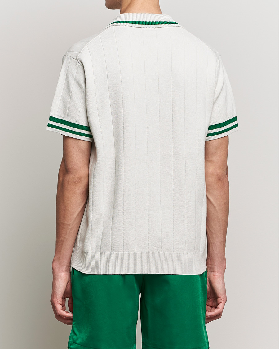 Herre | Pikéer | GANT | Raquet Club Knitted Polo Creme