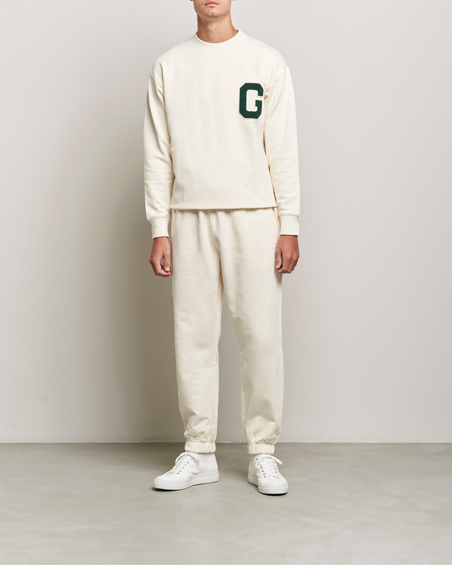 Herre | Bukser | GANT | College G Sweatpants Creme