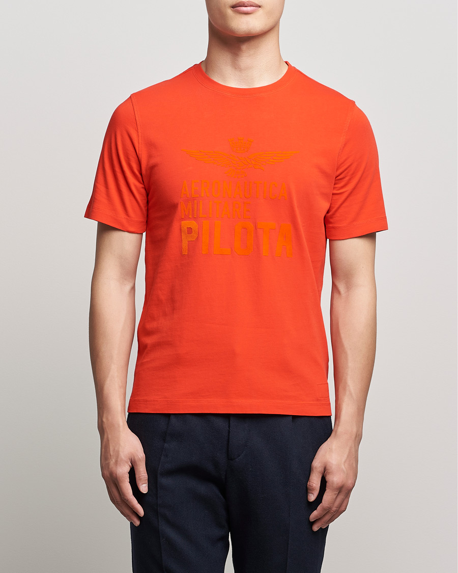 Herre | | Aeronautica Militare | Short Sleeve Tee Abbey Stone