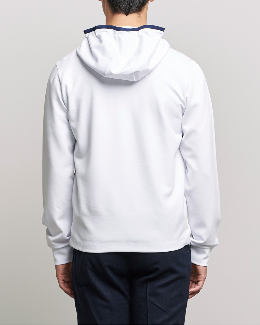 Herre | Gensere | Aeronautica Militare | Half Zip Hoodie Off White