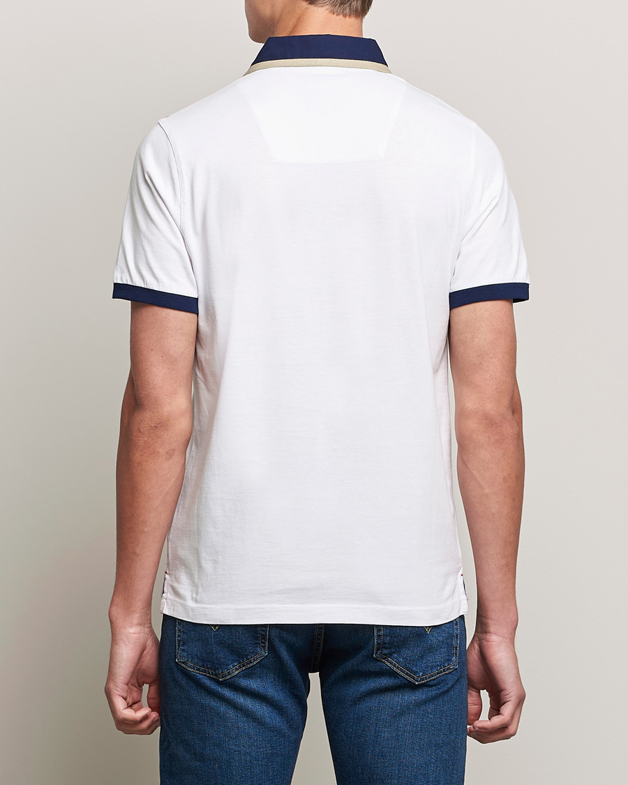 Herre | Pikéer | Aeronautica Militare | Short Sleeve Polo Off White