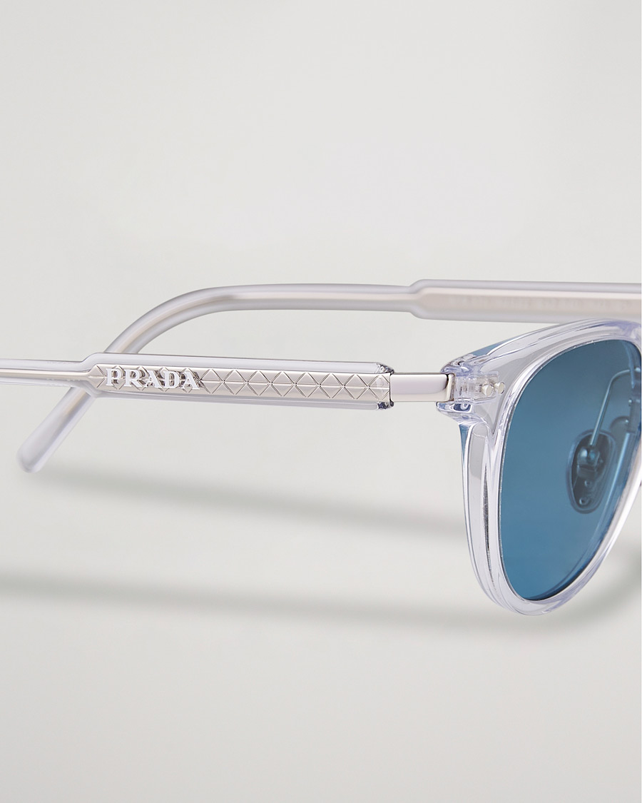 Herre | Buede solbriller | Prada Eyewear | 0PR 17YS Polarized Sunglasses Transparent
