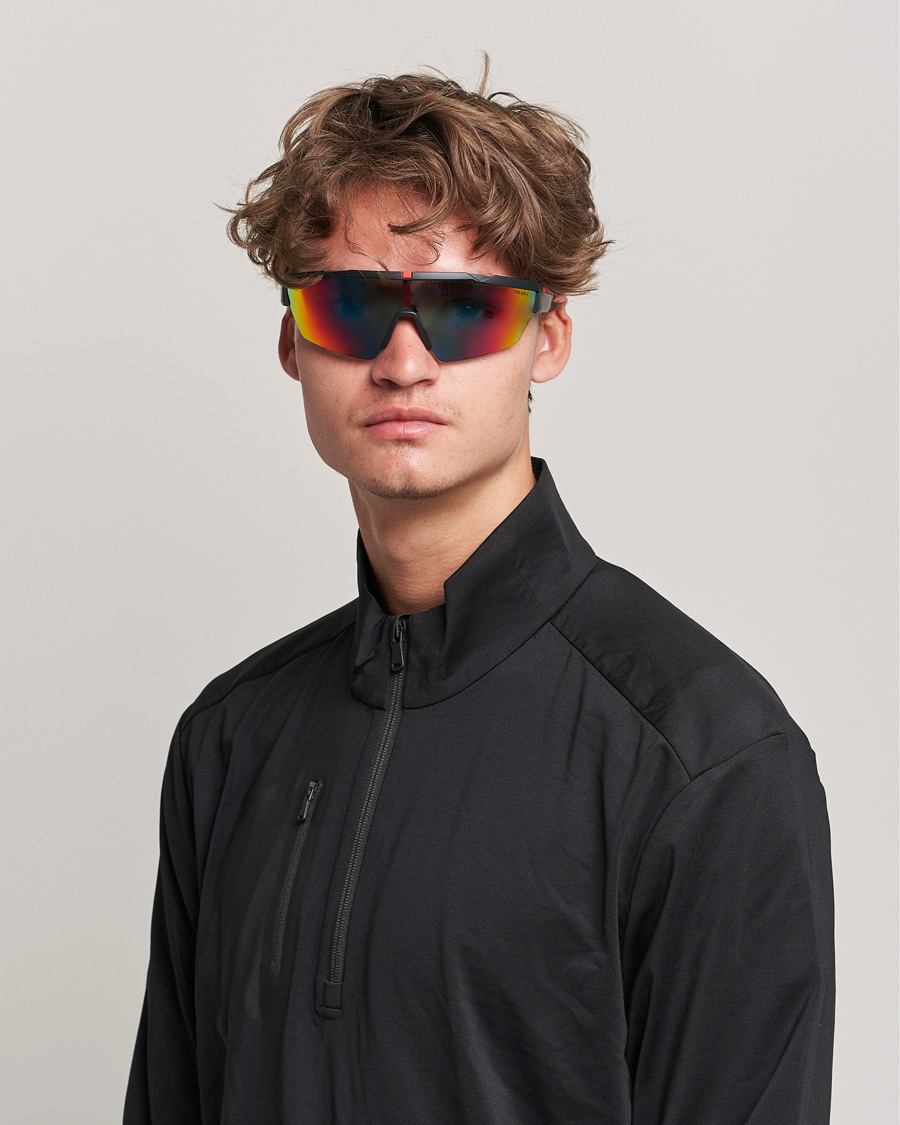Herre | Prada Linea Rossa 0PS 03XS Sunglasses Blue/Red Mirror Lens | Prada Linea Rossa | 0PS 03XS Sunglasses Blue/Red Mirror Lens