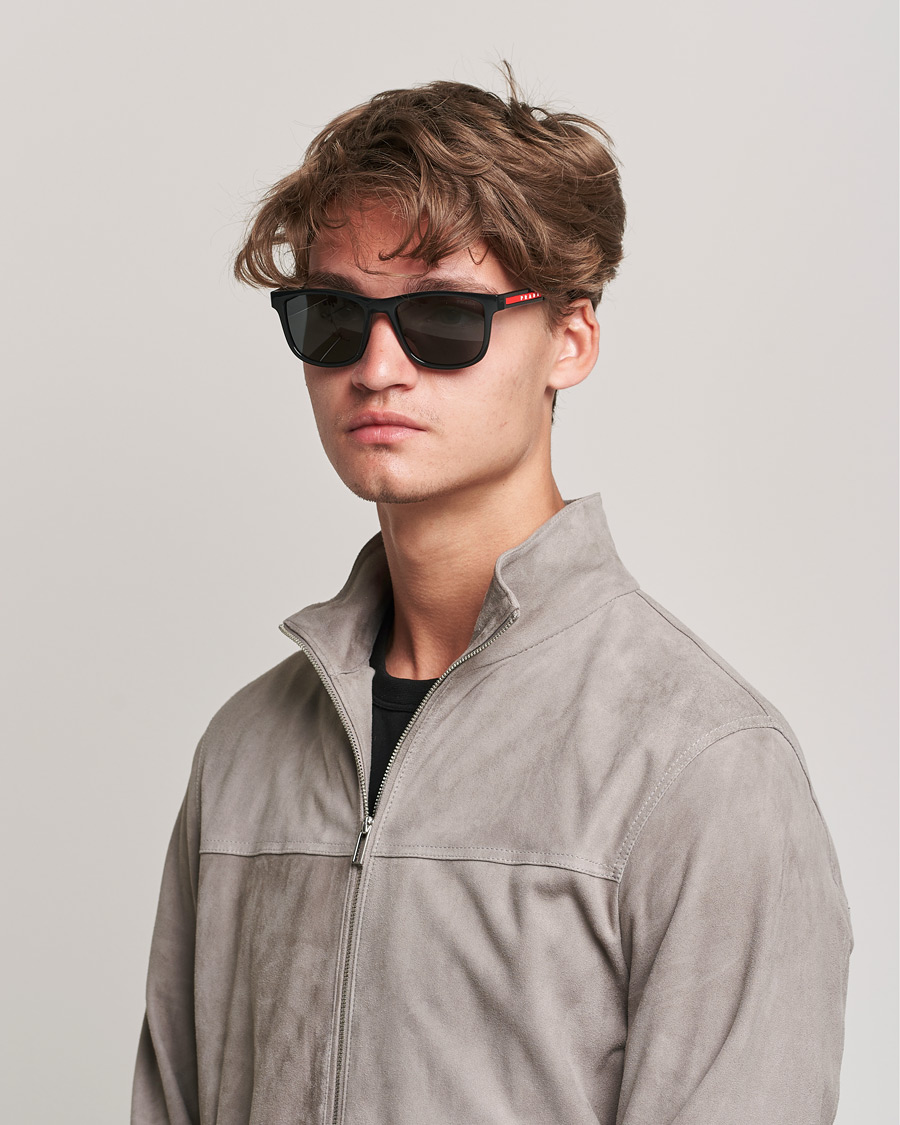Herre | Prada Linea Rossa 0PS 04XS Sunglasses Black | Prada Linea Rossa | 0PS 04XS Sunglasses Black