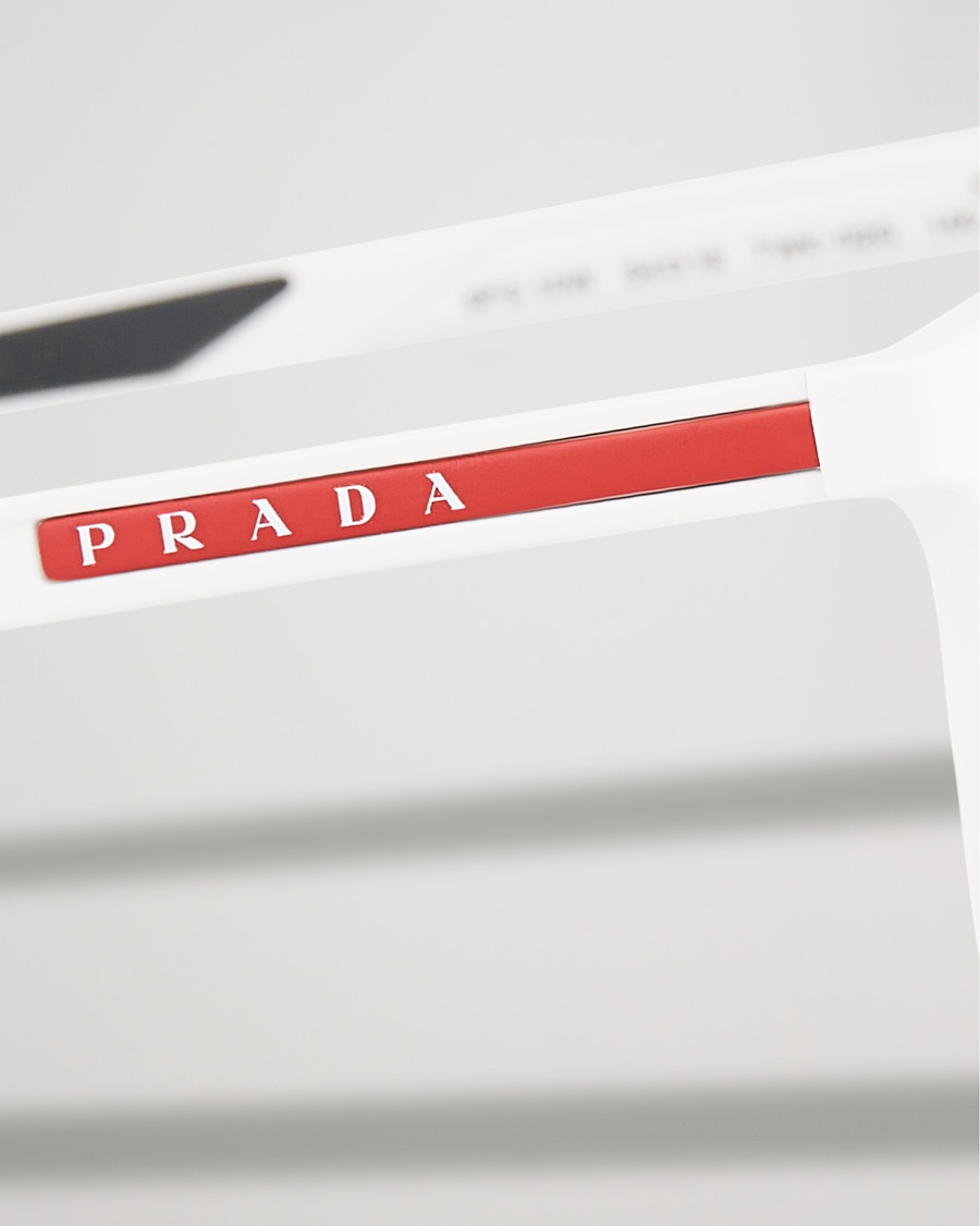 Herre | Prada Linea Rossa 0PS 10WS Polarized Sunglasses White | Prada Linea Rossa | 0PS 10WS Polarized Sunglasses White