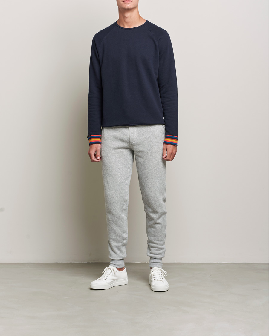 Herre | Paul Smith Long Sleeve Cotton Top Navy | Paul Smith | Long Sleeve Cotton Top Navy