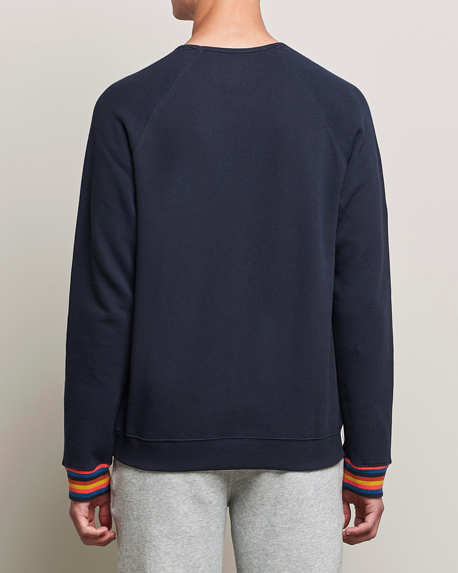 Herre | Paul Smith Long Sleeve Cotton Top Navy | Paul Smith | Long Sleeve Cotton Top Navy