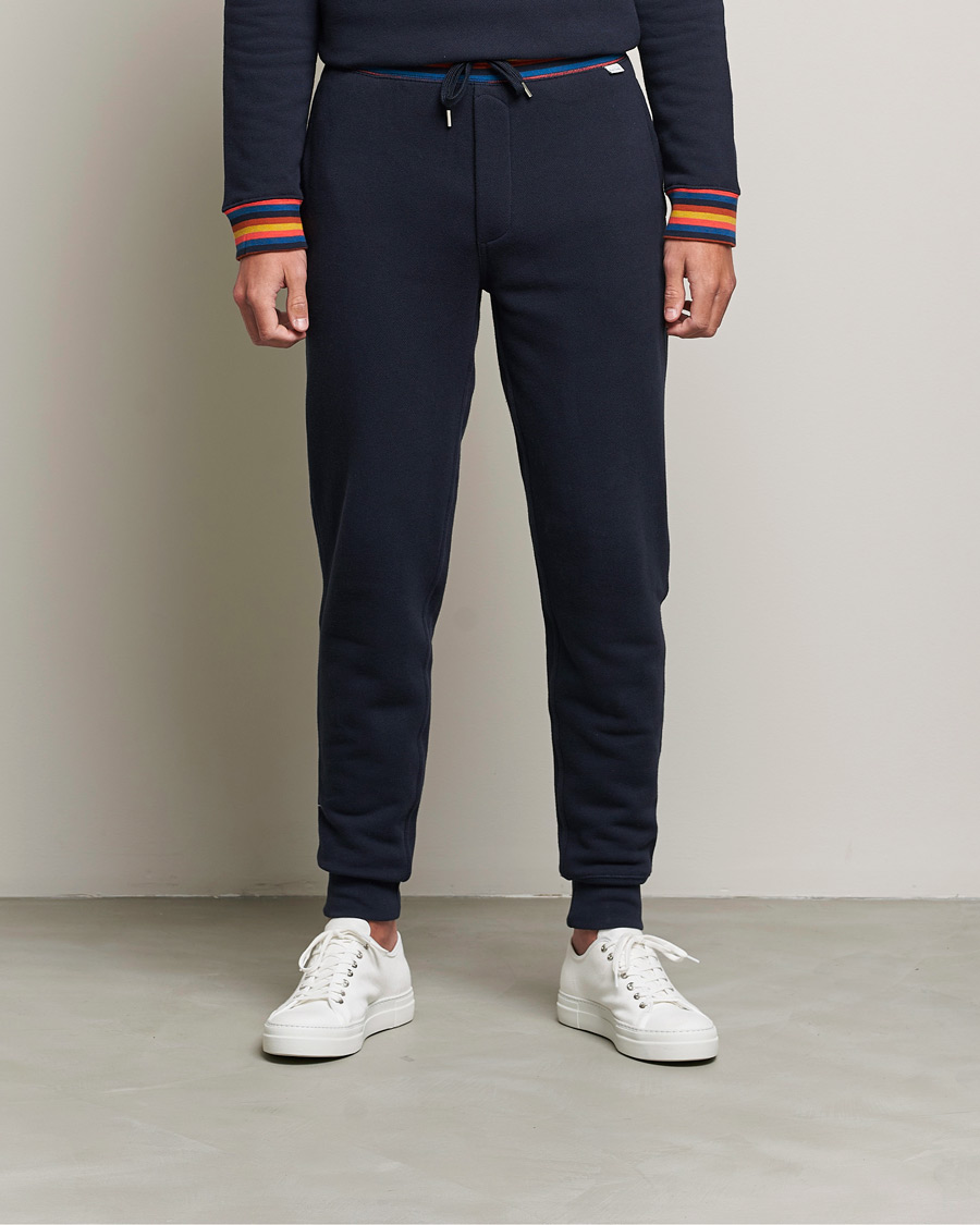 Herre |  | Paul Smith | Bright Stripe Sweat Pant Navy