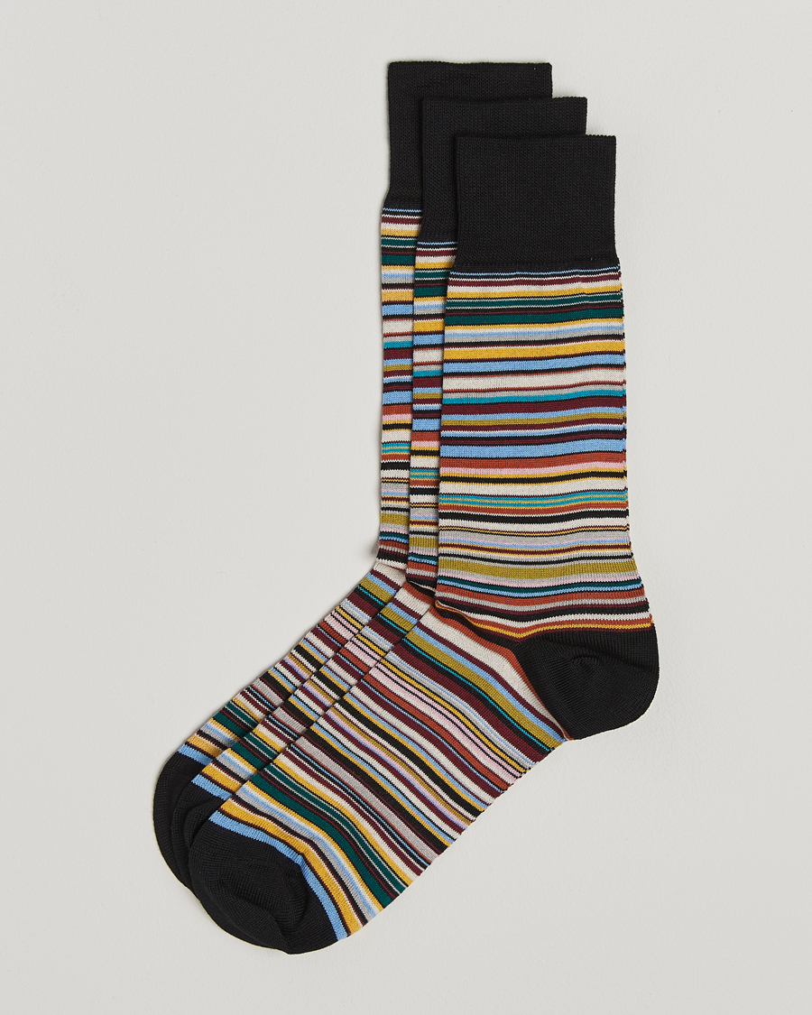 Herre | Undertøy | Paul Smith | 3-Pack Sock Multistripe