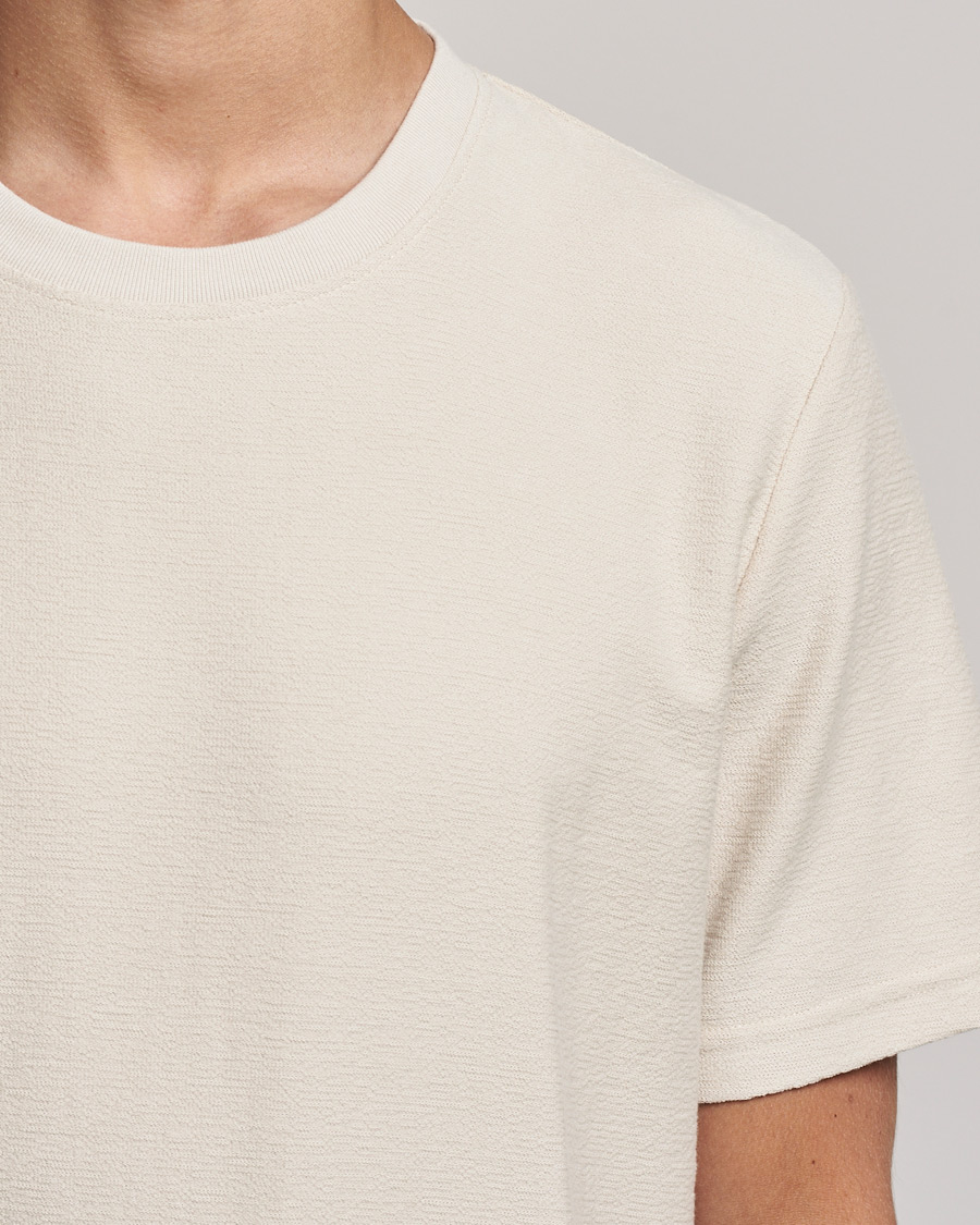 Herre | T-Shirts | Samsøe Samsøe | Samsøe & Samsøe Odin Organic Cotton T-shirt Oatmeal