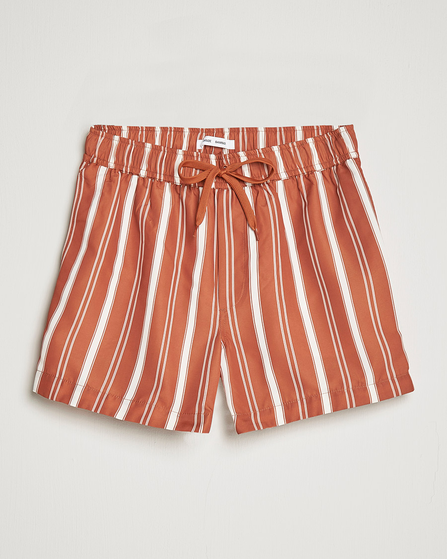 Herre | Badeshorts | Samsøe Samsøe | Samsøe & Samsøe Mason Swimshorts Bombay Brown