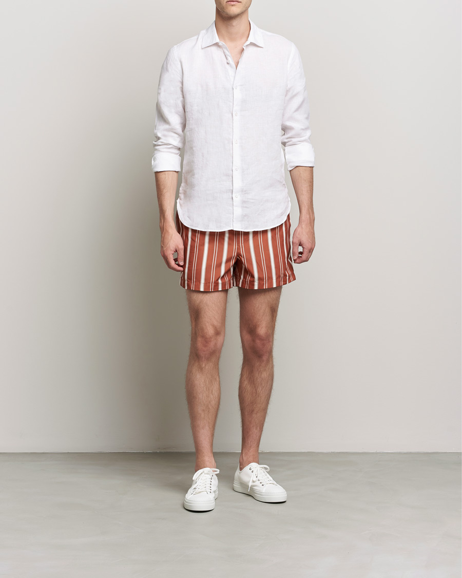 Herre | Badeshorts | Samsøe Samsøe | Samsøe & Samsøe Mason Swimshorts Bombay Brown
