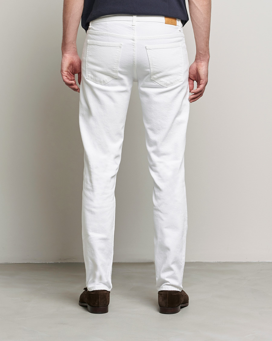 Herre | Jeans | Oscar Jacobson | Albert Cotton Stretch Jeans White