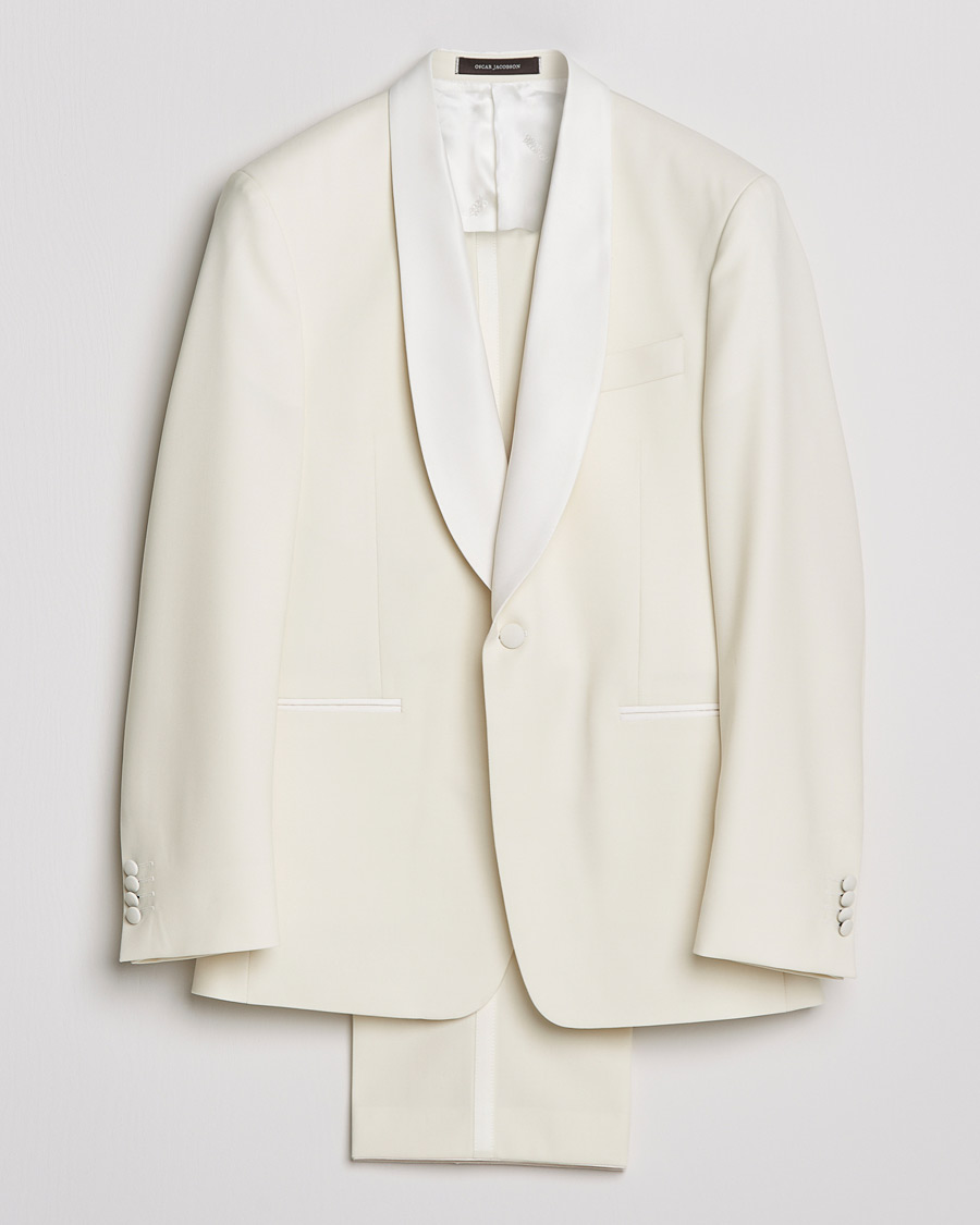 Herre | Dresser | Oscar Jacobson | Figaro Light Wool Tuxedo Creme