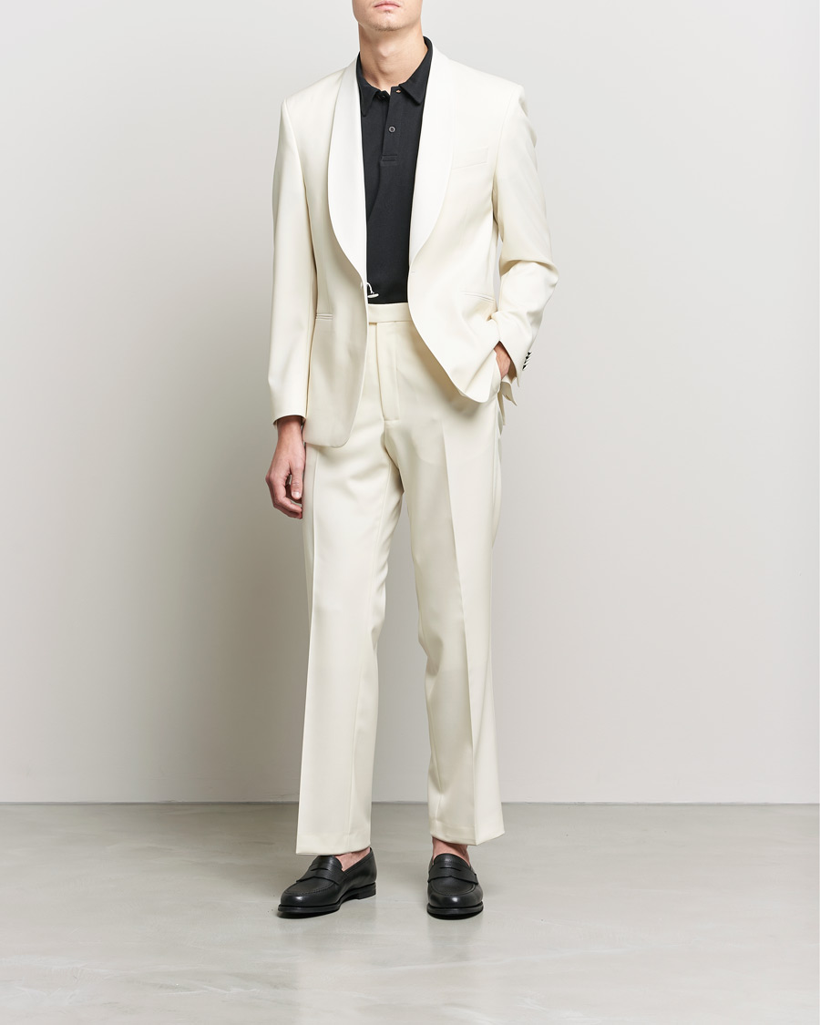 Herre | Dresser | Oscar Jacobson | Figaro Light Wool Tuxedo Creme