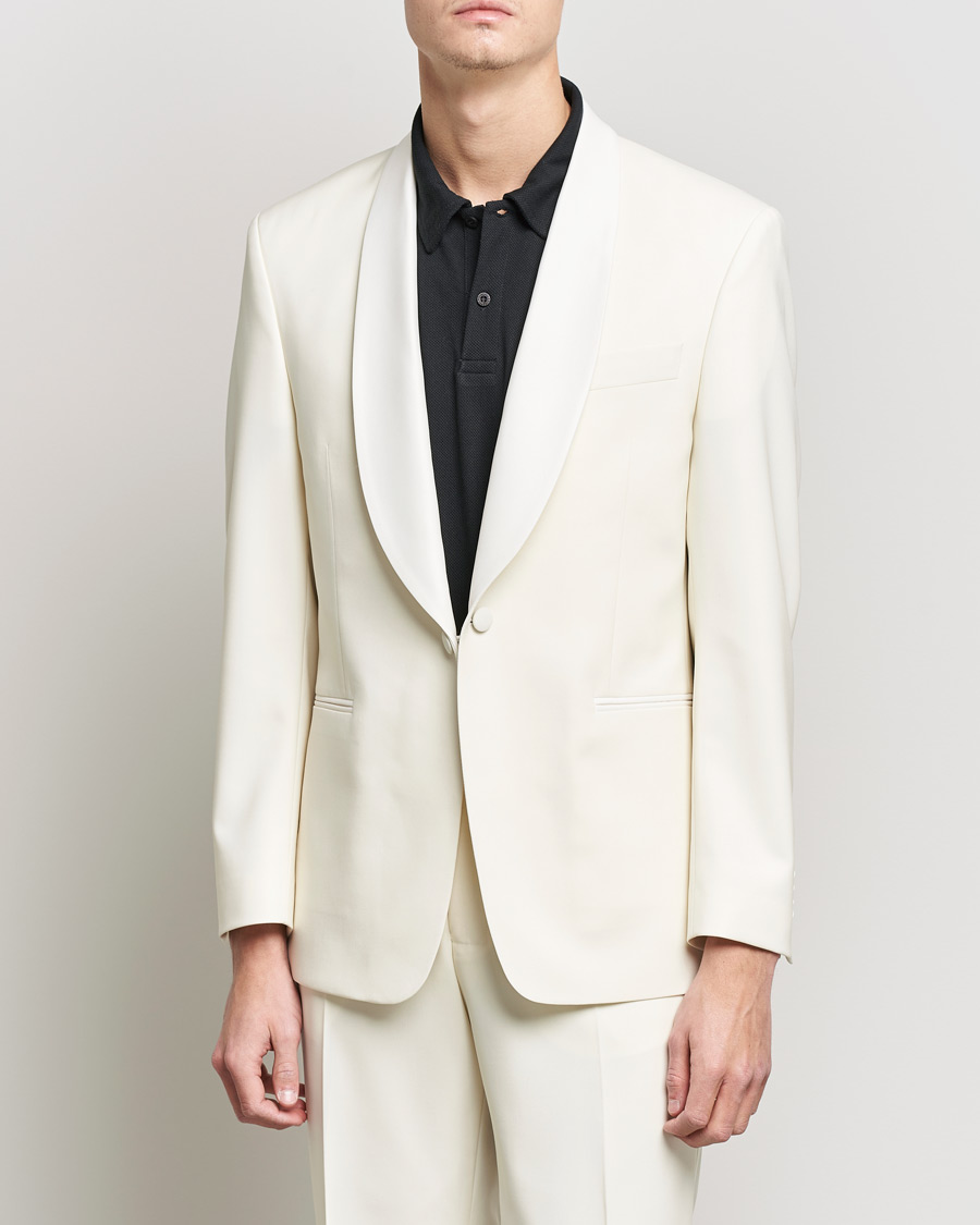 Herre | Dresser | Oscar Jacobson | Figaro Light Wool Tuxedo Creme