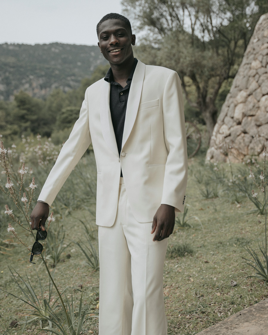 Herre | Dresser | Oscar Jacobson | Figaro Light Wool Tuxedo Creme