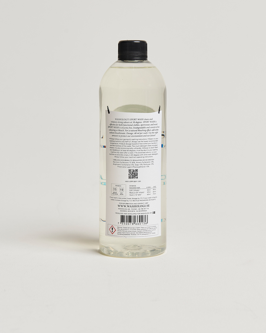 Herre | Pleie av plagg | Washologi | Sport Wash 750ml