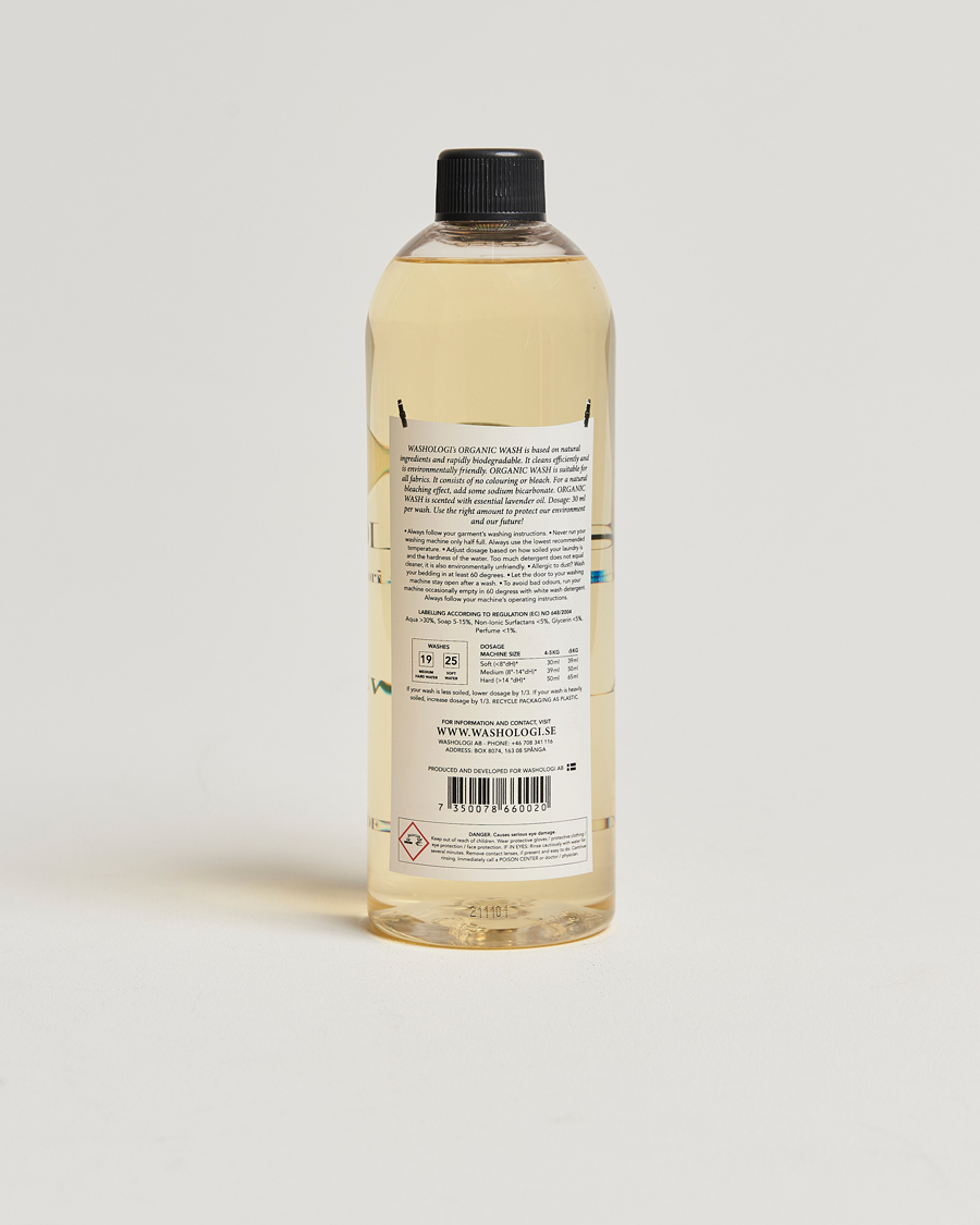 Herre | Pleie av plagg | Washologi | Organic Wash 750ml