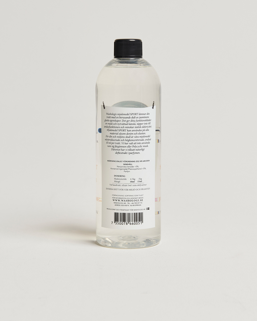 Herre | Pleie av plagg | Washologi | Fabric Softener Sport 750ml