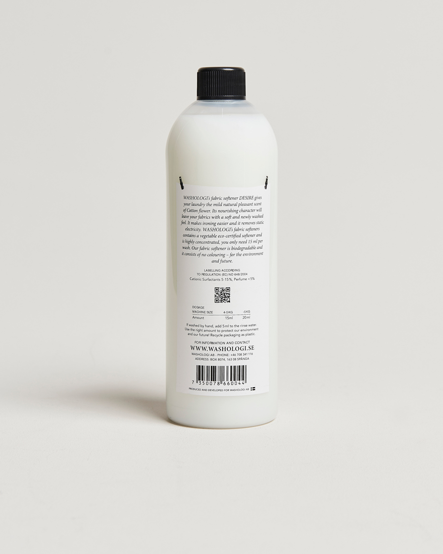 Herre | Vaskemiddel og tekstilspray | Washologi | Fabric Softner Desire 750ml 