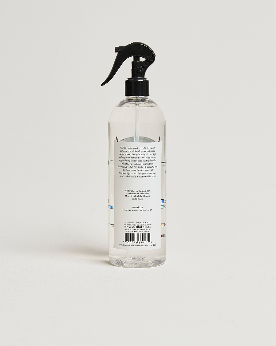 Herre | Vaskemiddel og tekstilspray | Washologi | Linen Water Bergamot 750ml 